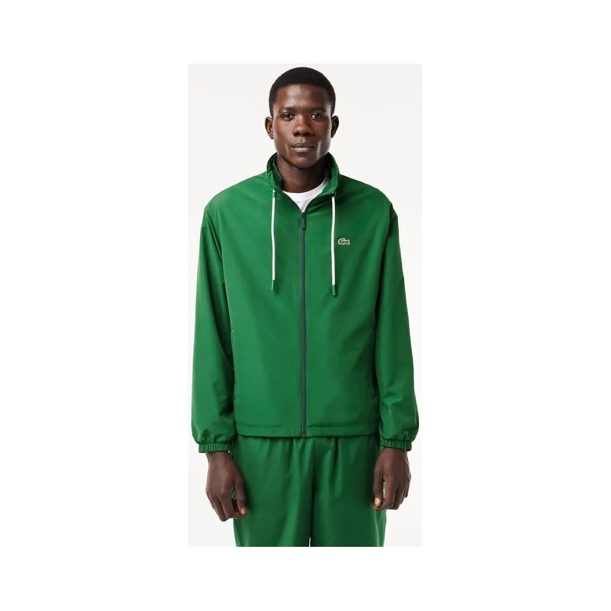 Chaqueta Verde  Sportsuit con Cap
