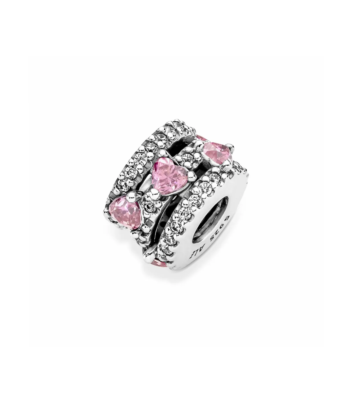 CHARM PANDORA CORAZONES TRIPLE HALO BRILLANTE  791161C01