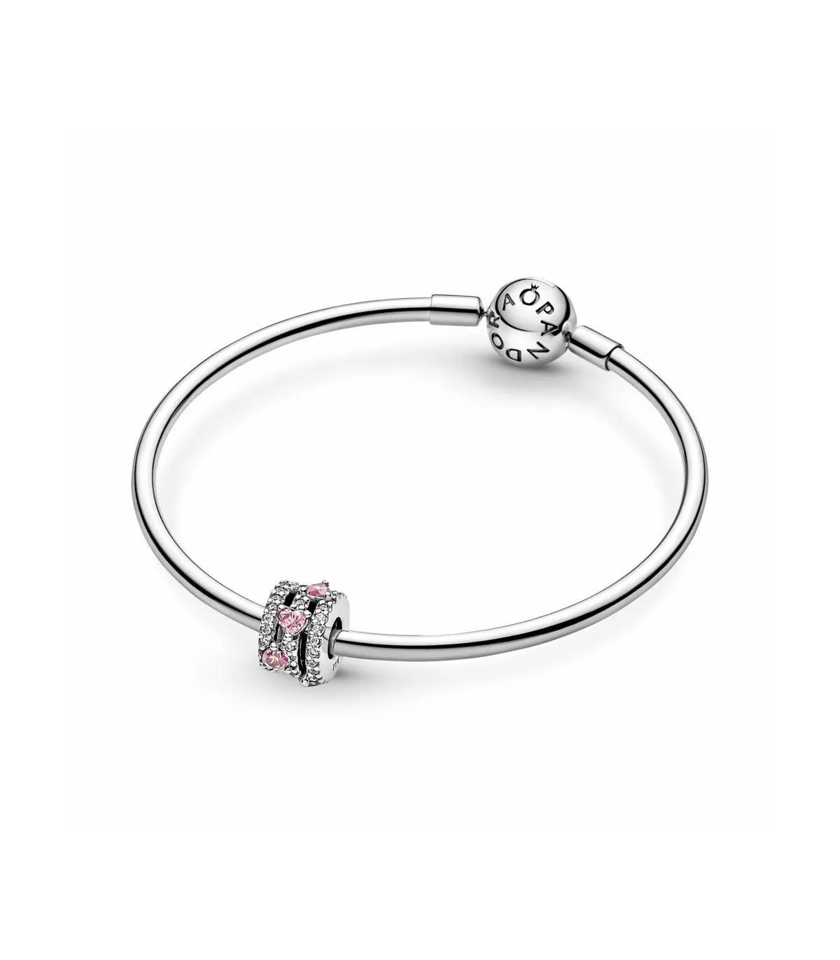 CHARM PANDORA CORAZONES TRIPLE HALO BRILLANTE  791161C01