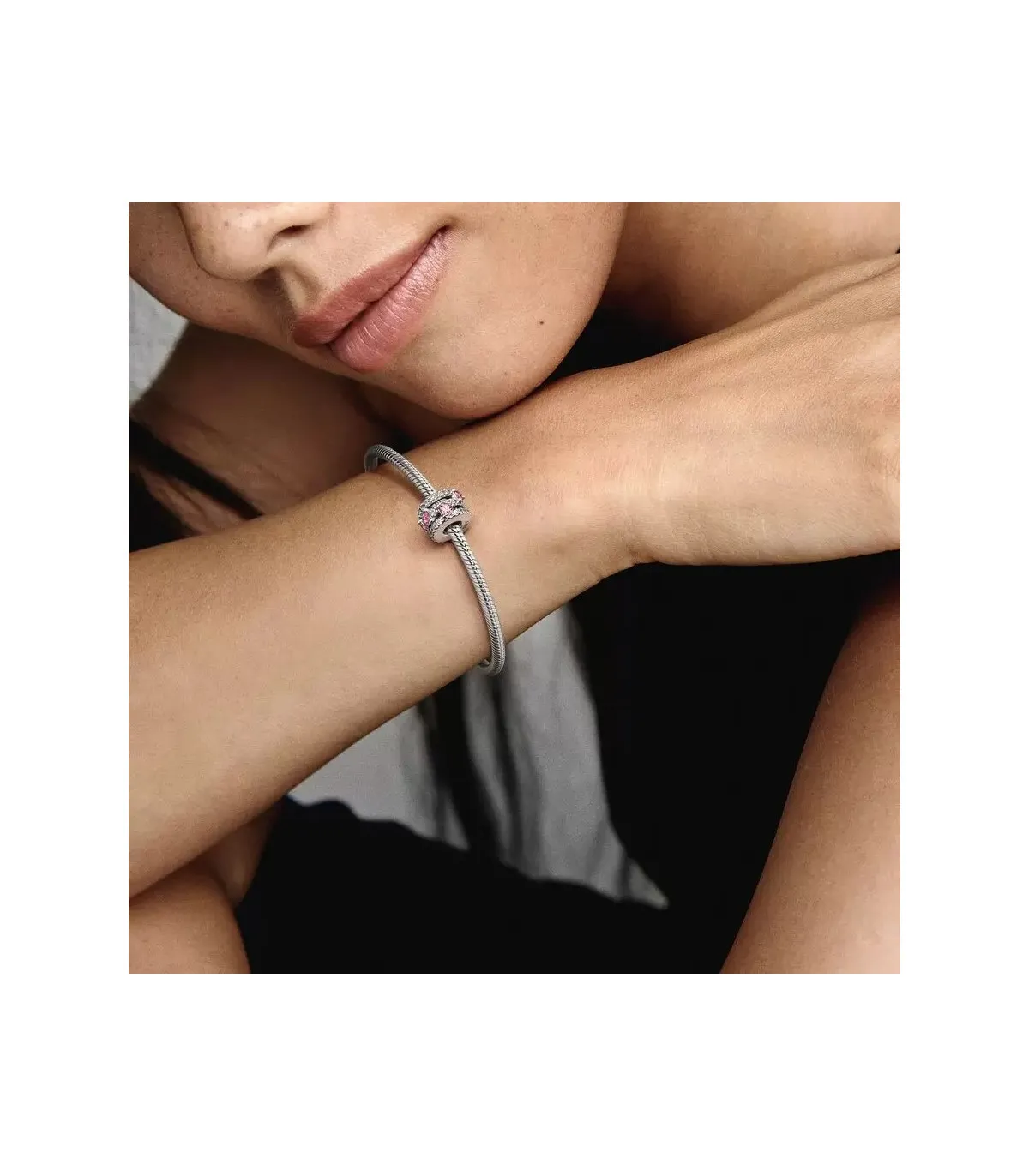 CHARM PANDORA CORAZONES TRIPLE HALO BRILLANTE  791161C01