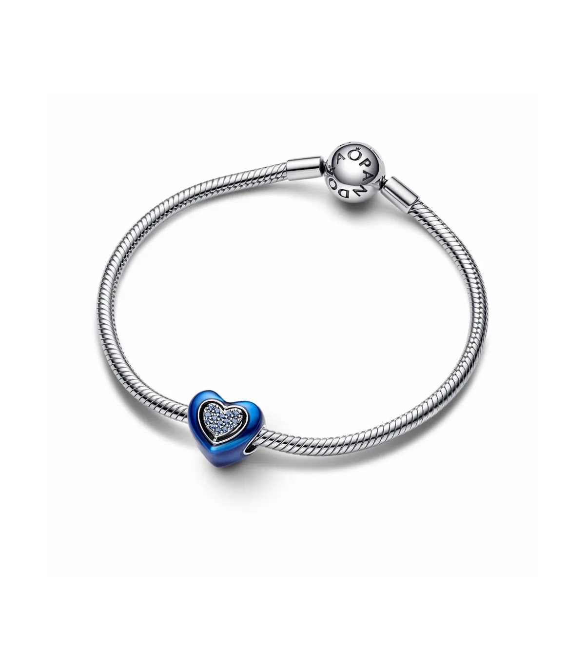 CHARM PANDORA CORAZóN GIRATORIO AZUL  792750C01