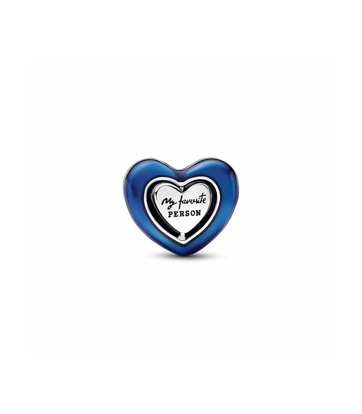 CHARM PANDORA CORAZóN GIRATORIO AZUL  792750C01