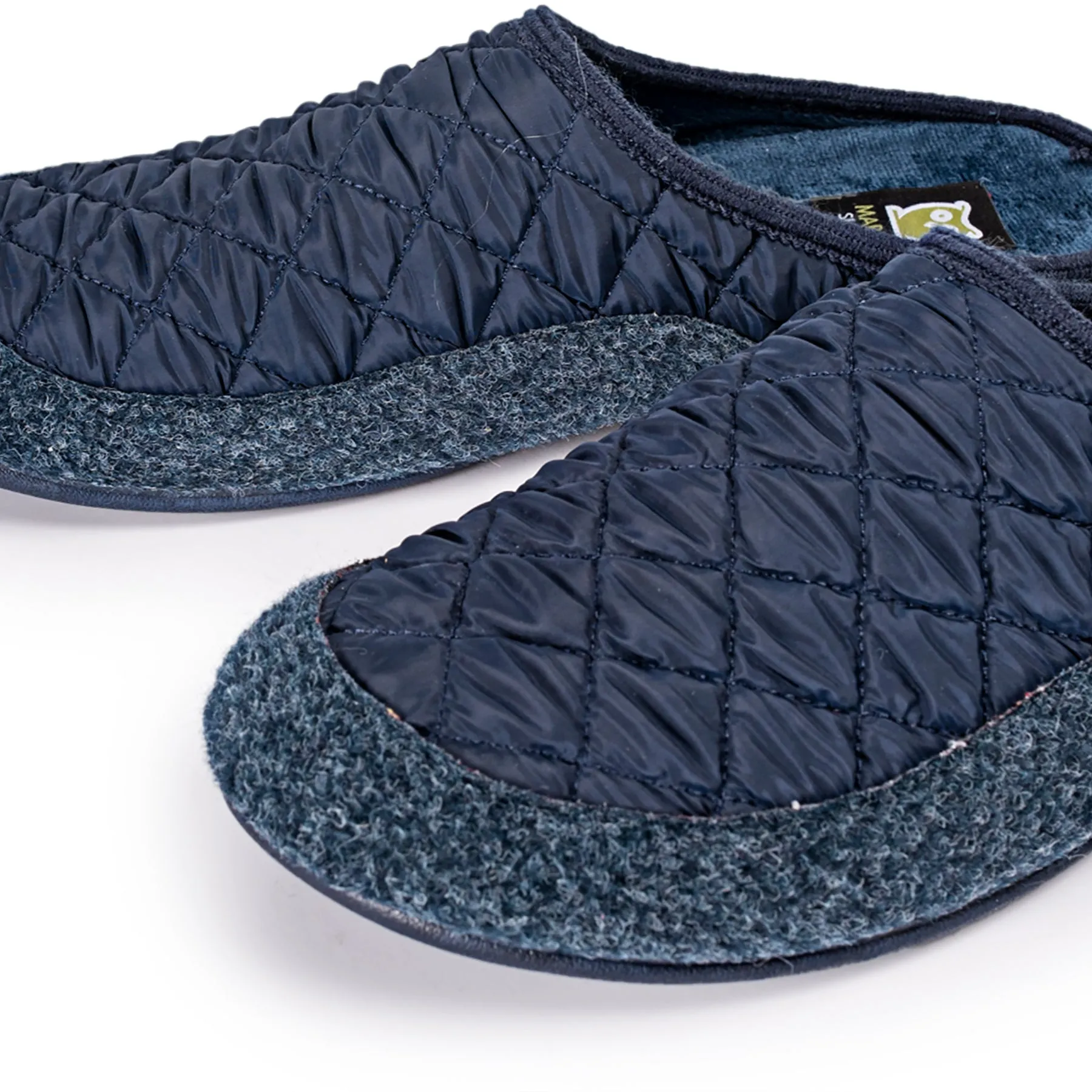 CHINELA ROMBO ACOLCHADO MARINO  PACK