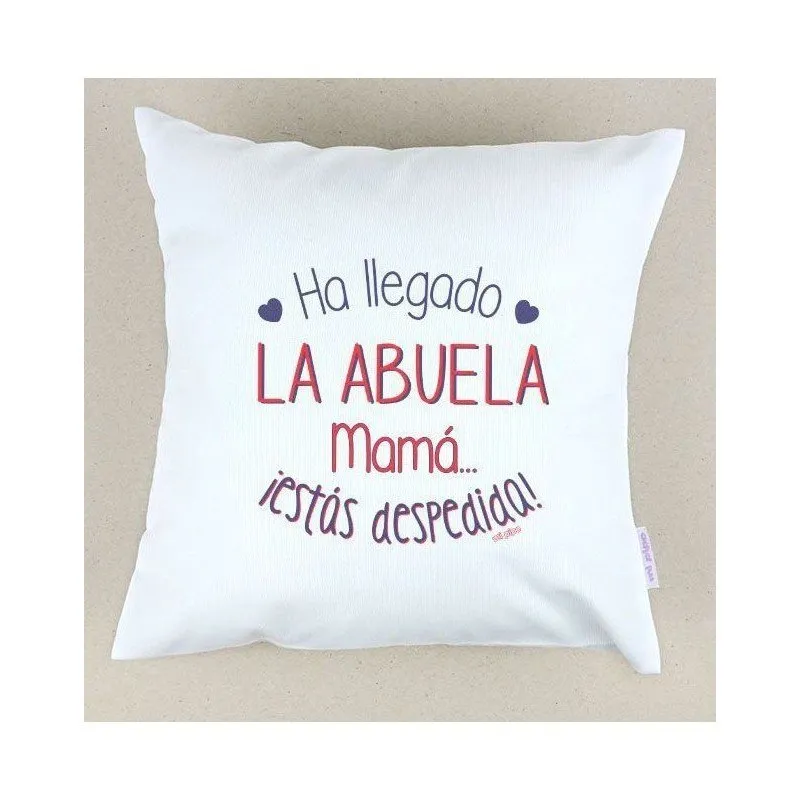 Cojín bebé Ha llegado la Abuela