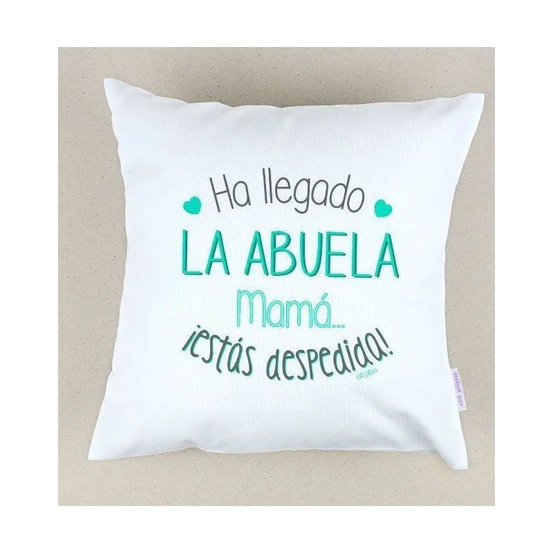 Cojín bebé Ha llegado la Abuela
