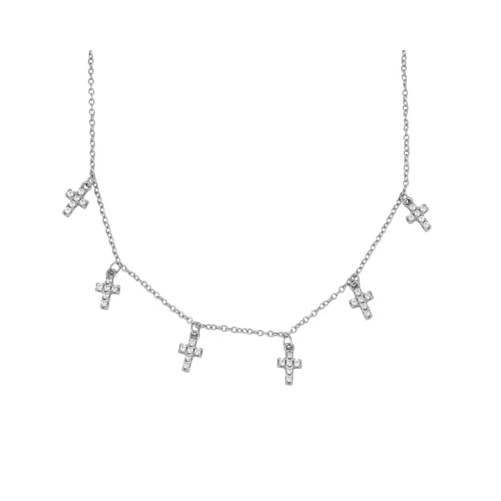 Collar Cruces Circonitas