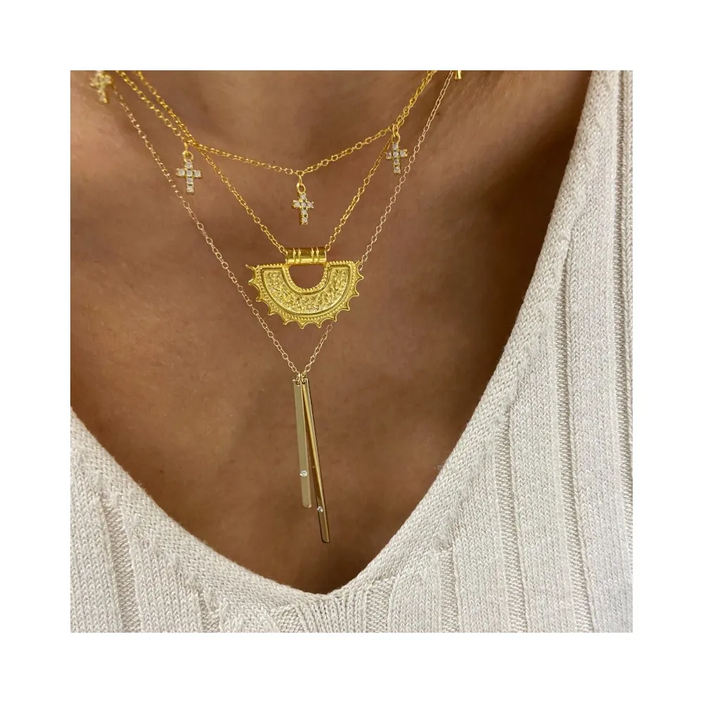 Collar Cruces Circonitas