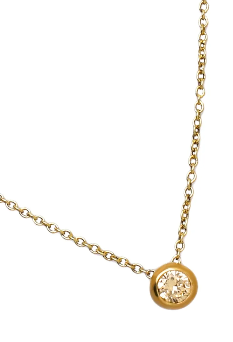 COLLAR DE PLATA CHAPADA CON CIRCONITA. 248_C8I9085AC40