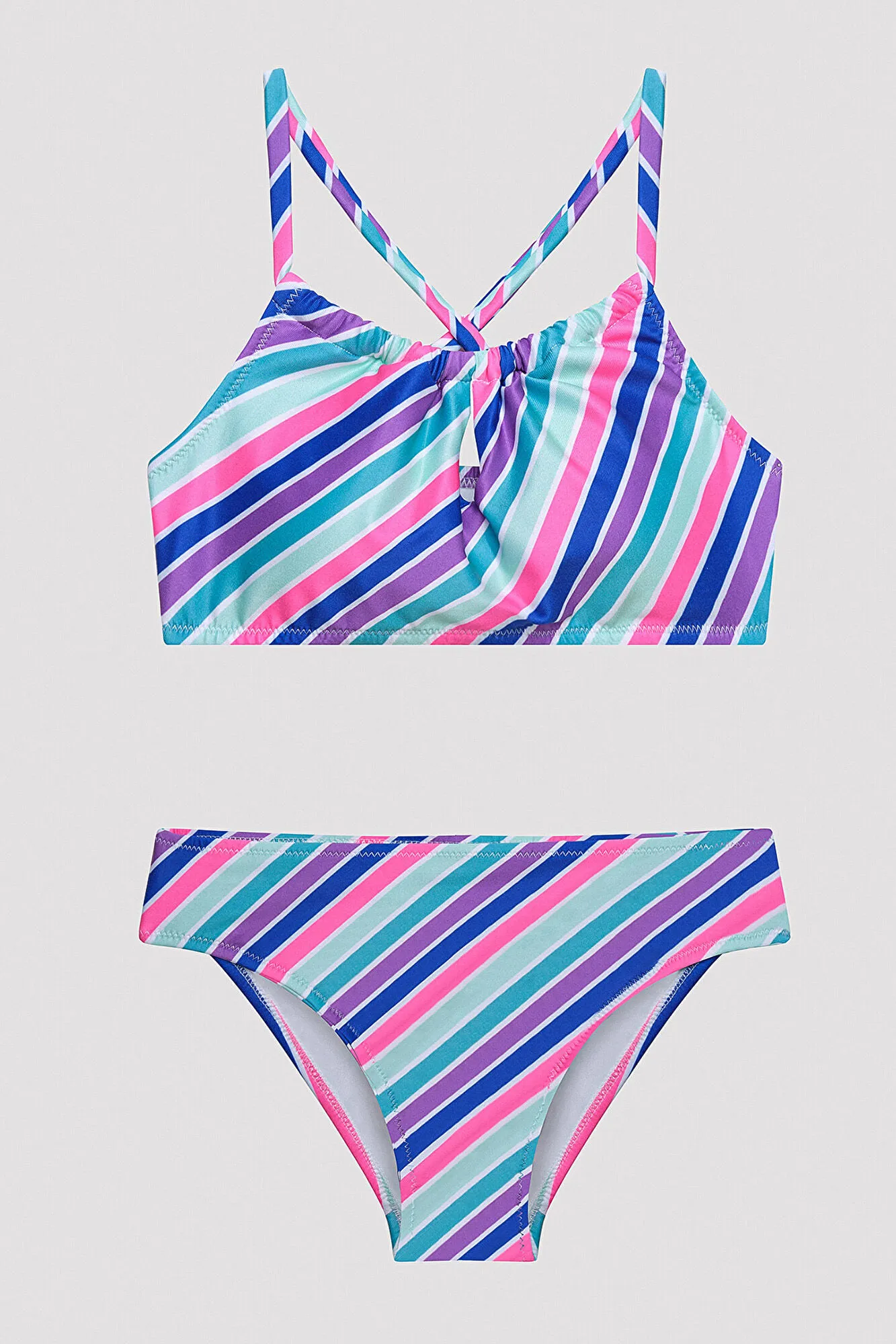Conjunto de bikini para niña estampado