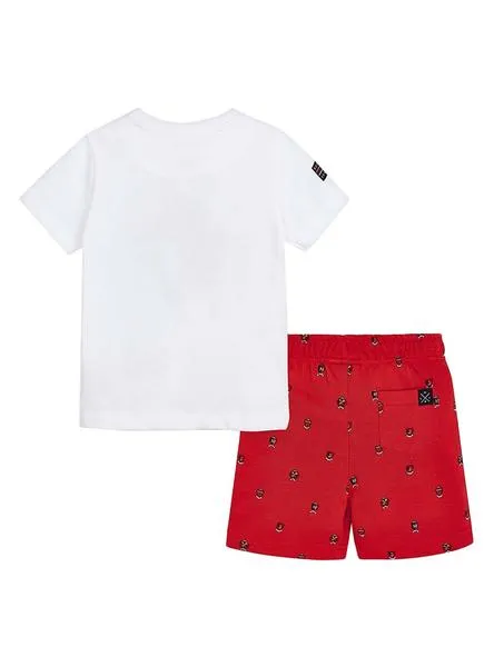 conjunto mayoral rowing rojo para niño