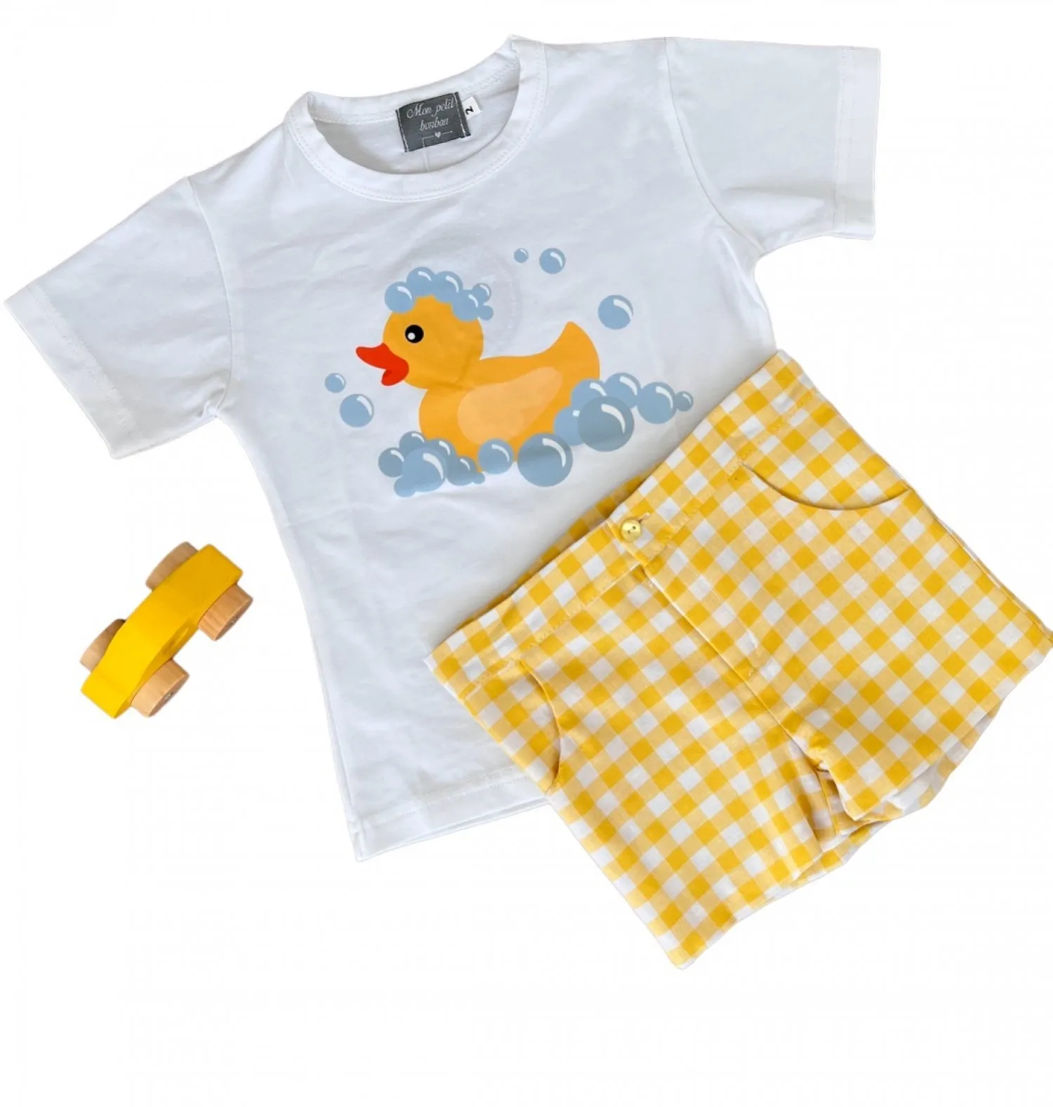 Conjunto patito para niño de Mon Petit Bonbon