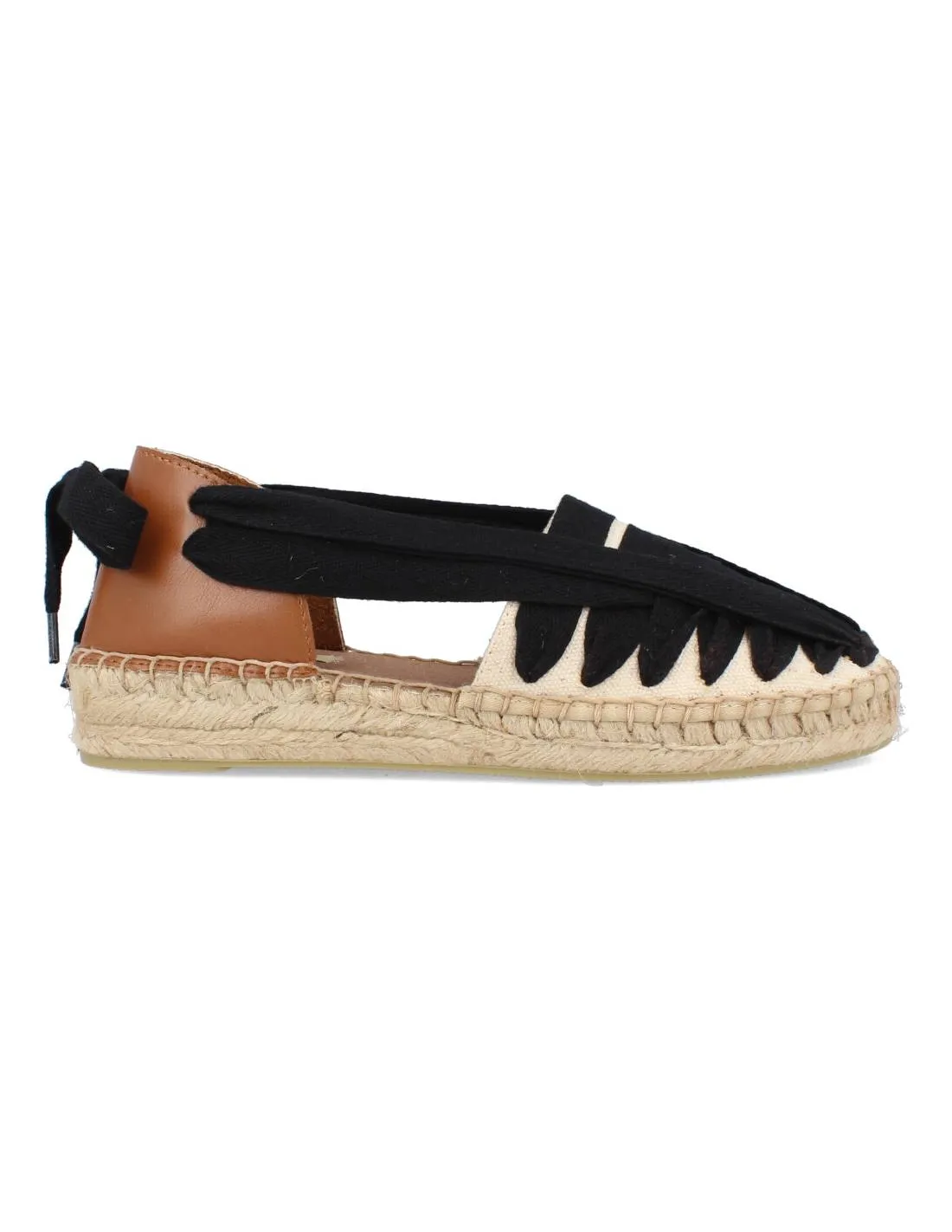 CORINA  ALPARGATA LAZADA PALA NEGRO
