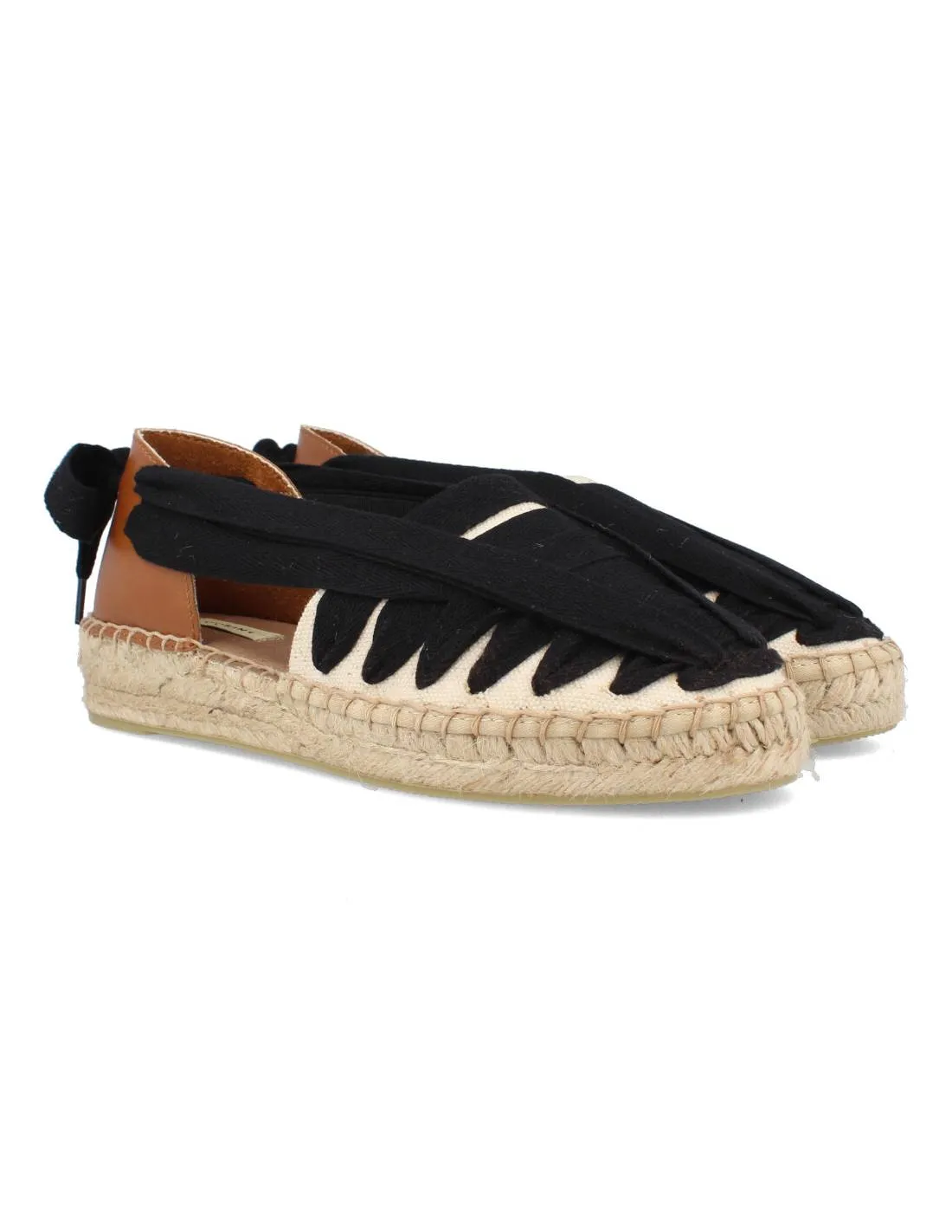 CORINA  ALPARGATA LAZADA PALA NEGRO