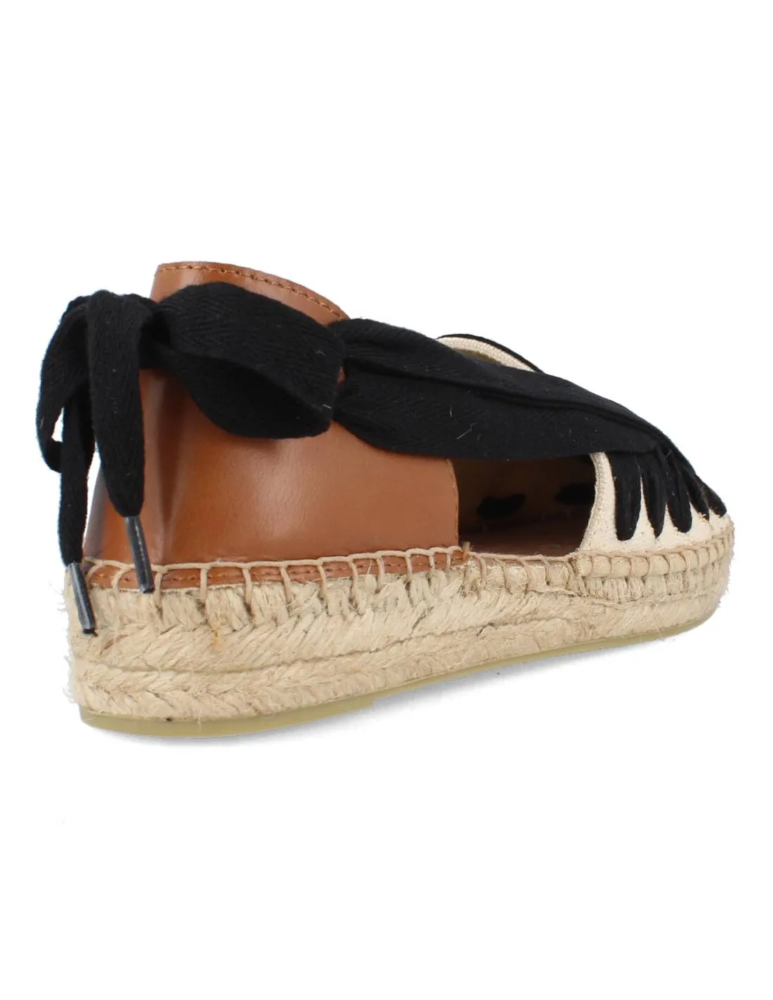 CORINA  ALPARGATA LAZADA PALA NEGRO