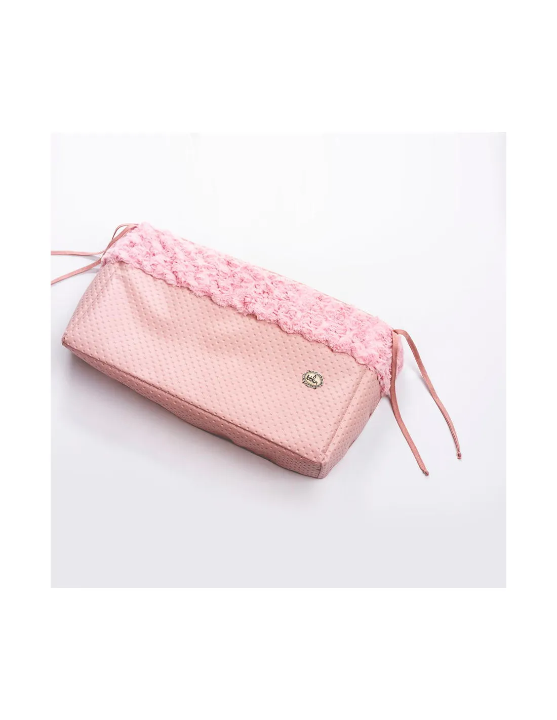 Cubierta reversible para silla de muñecas vintage gemelar rosa de Bebelux