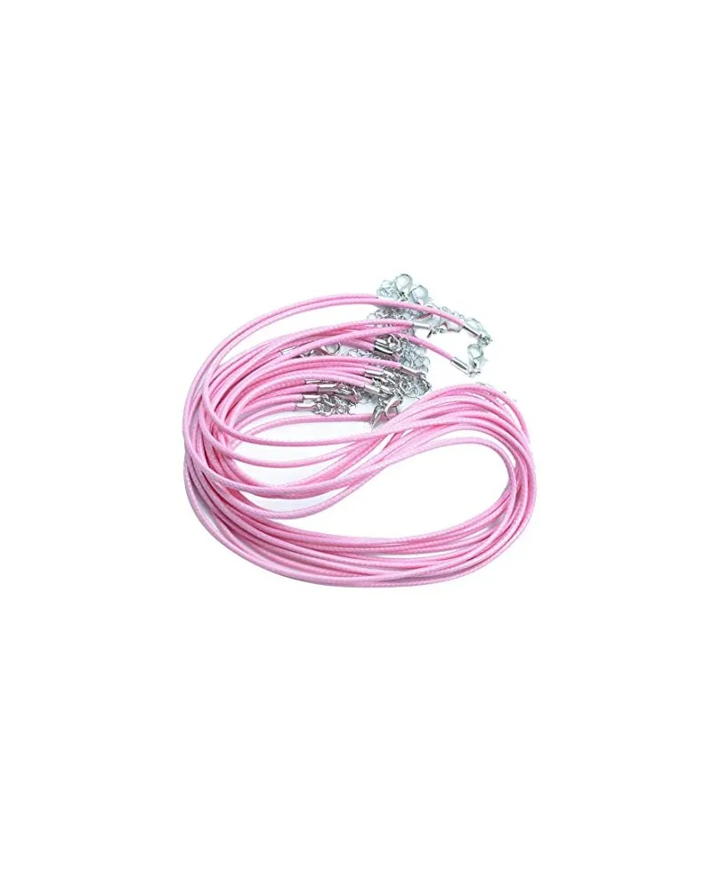 Cuerdas algodón encerado rosa