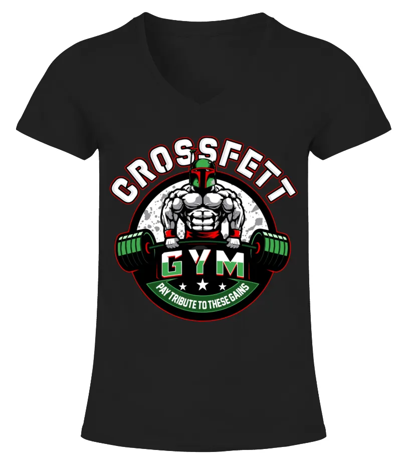 Darkside Gym 2 Camiseta cuello pico Mujer