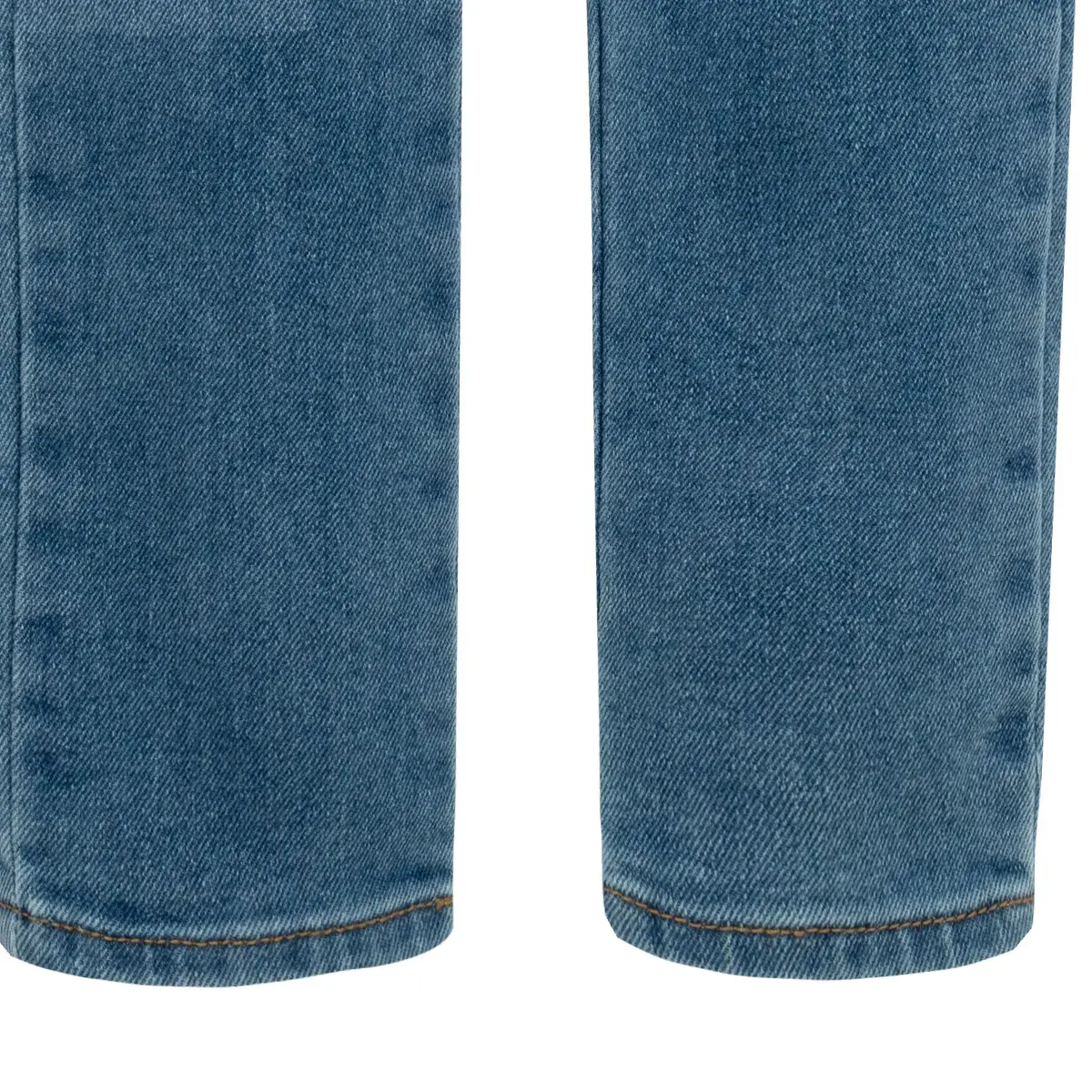 Denim silueta super slim en tejido plano