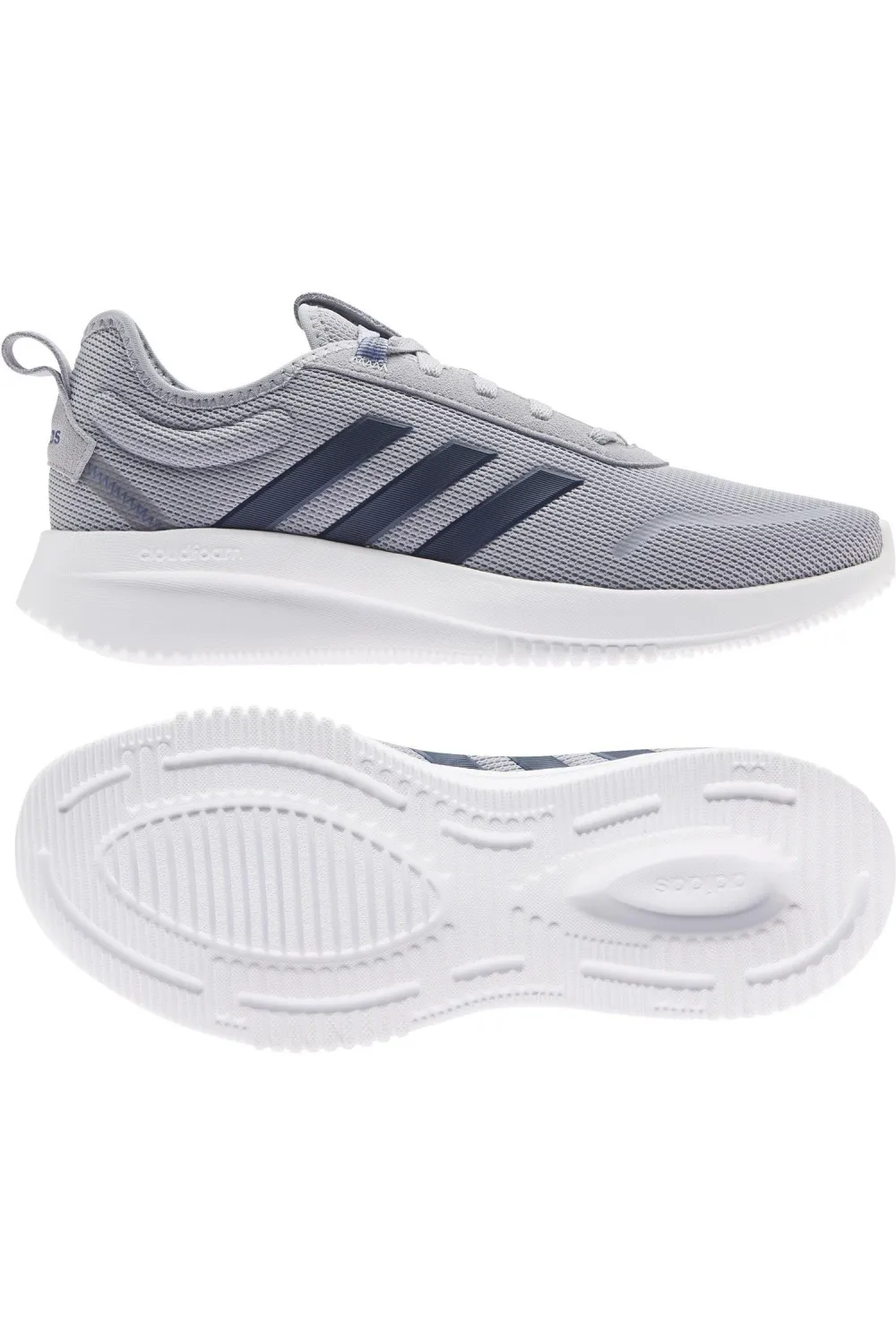 deportivos adidas lite racer gris gv9980