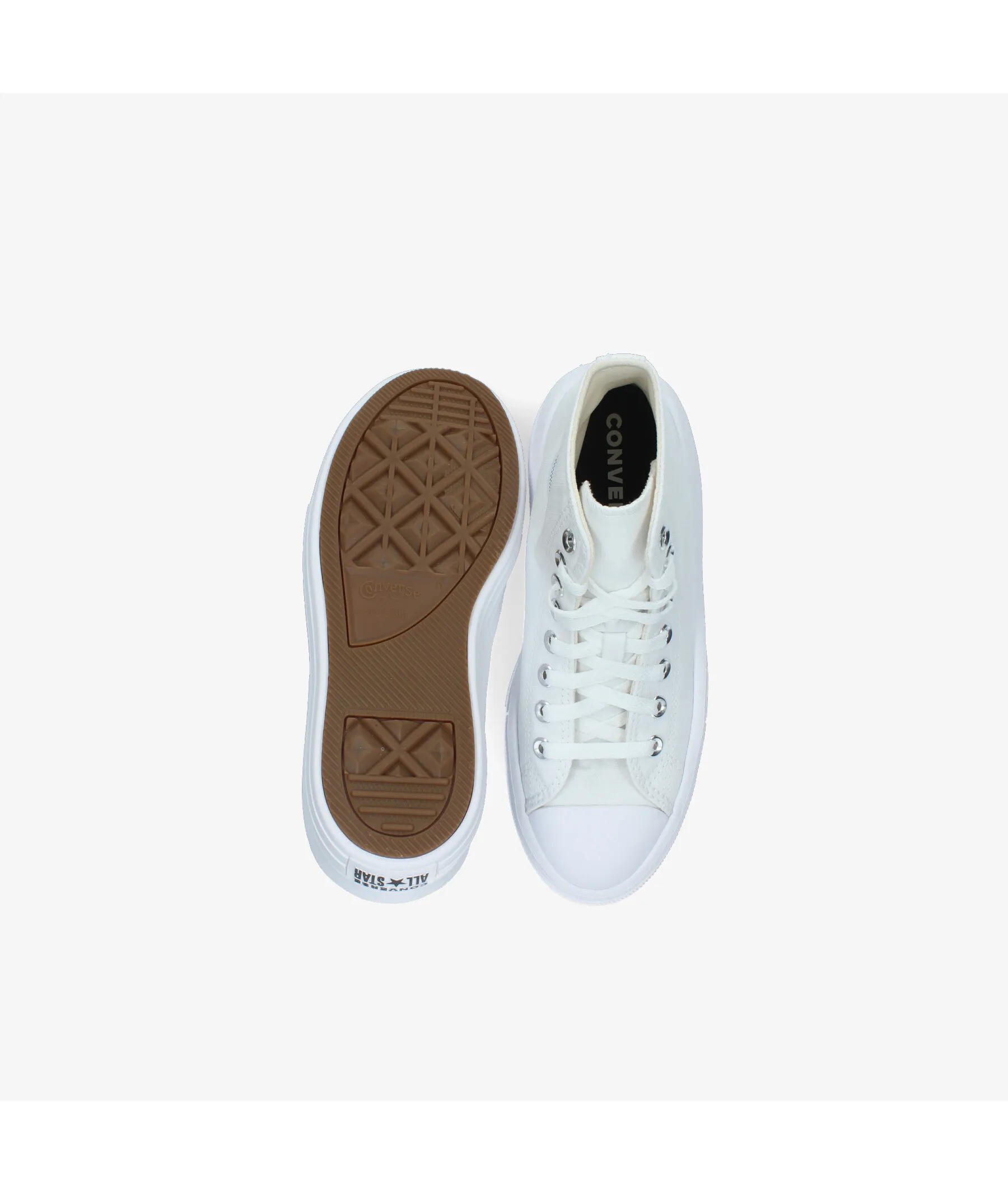 Deportivos Converse  CTAS MOVE HI en blanco