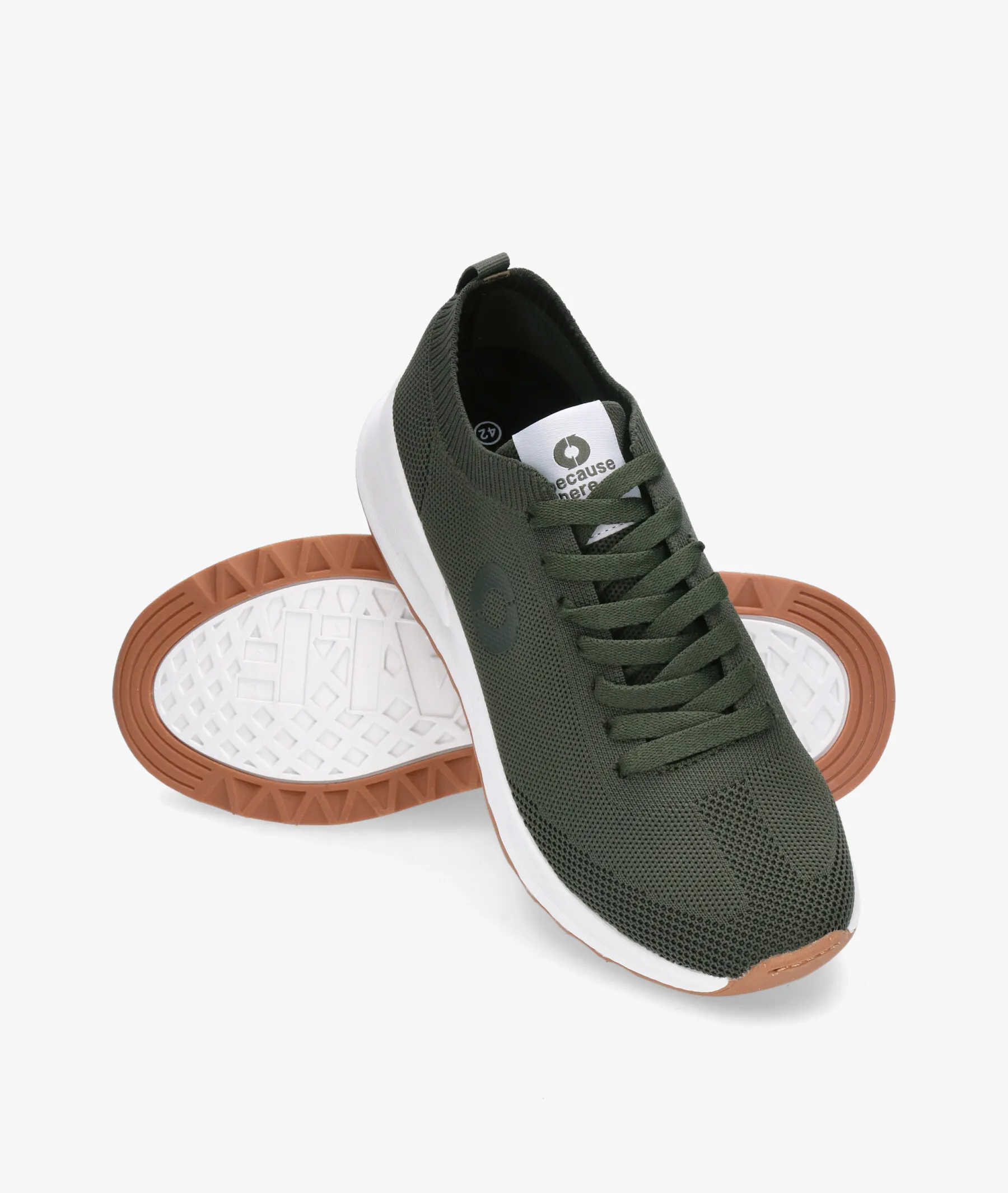 Deportivos Ecoalf  PRINCEALF KNIT SNEAKER MAN en caki