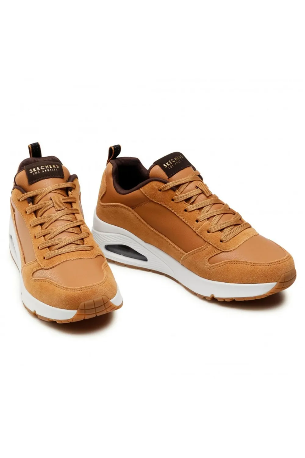 Deportivos hombre Uno Stacre Skechers camel 52468