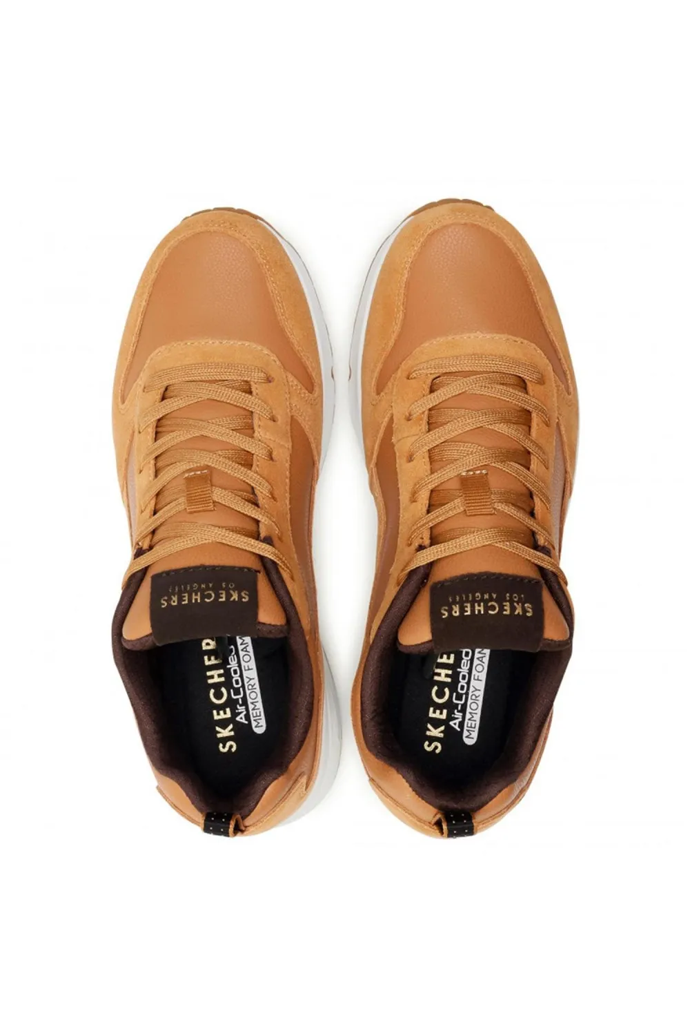 Deportivos hombre Uno Stacre Skechers camel 52468