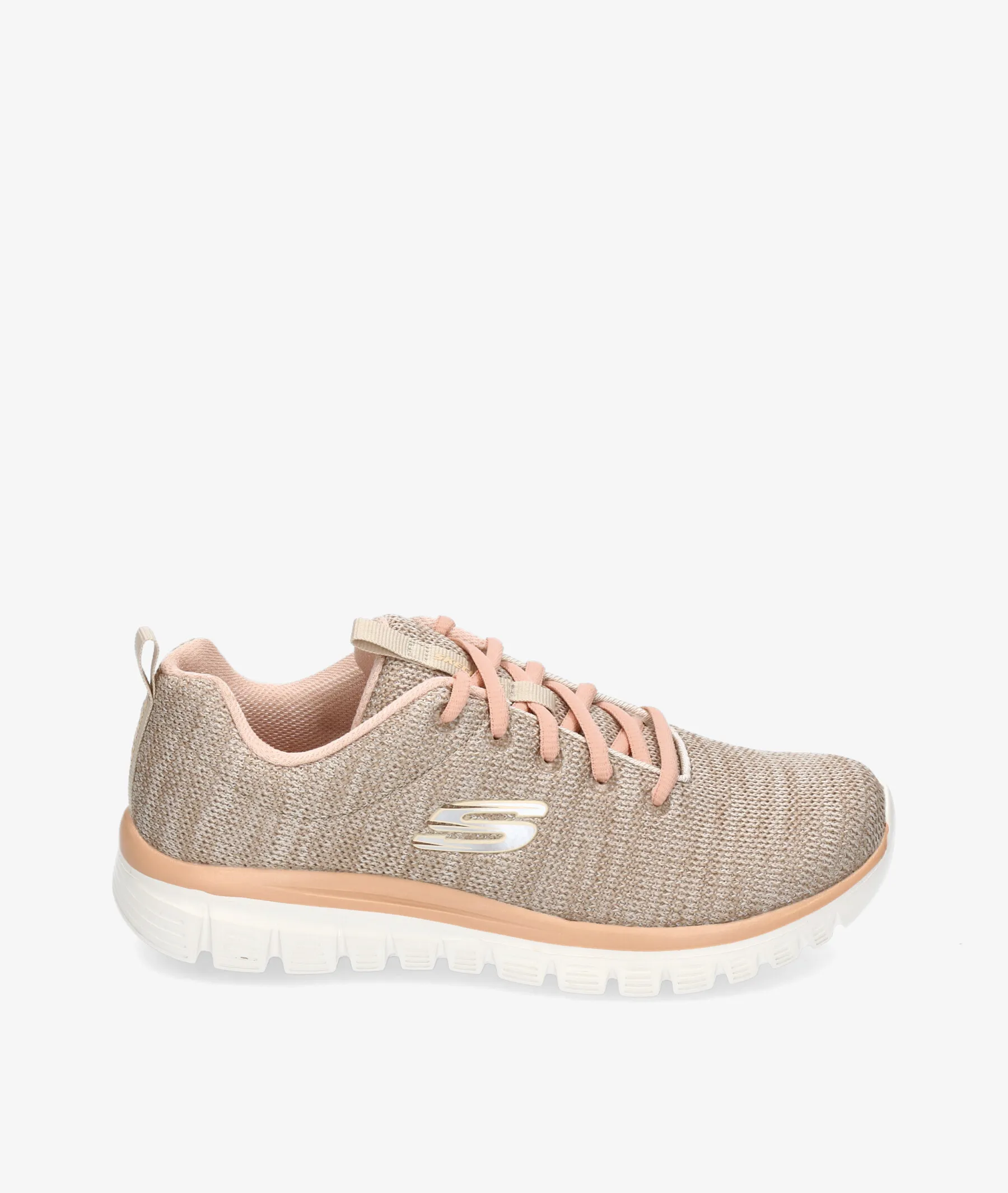 Deportivos Skechers 12614 en beige