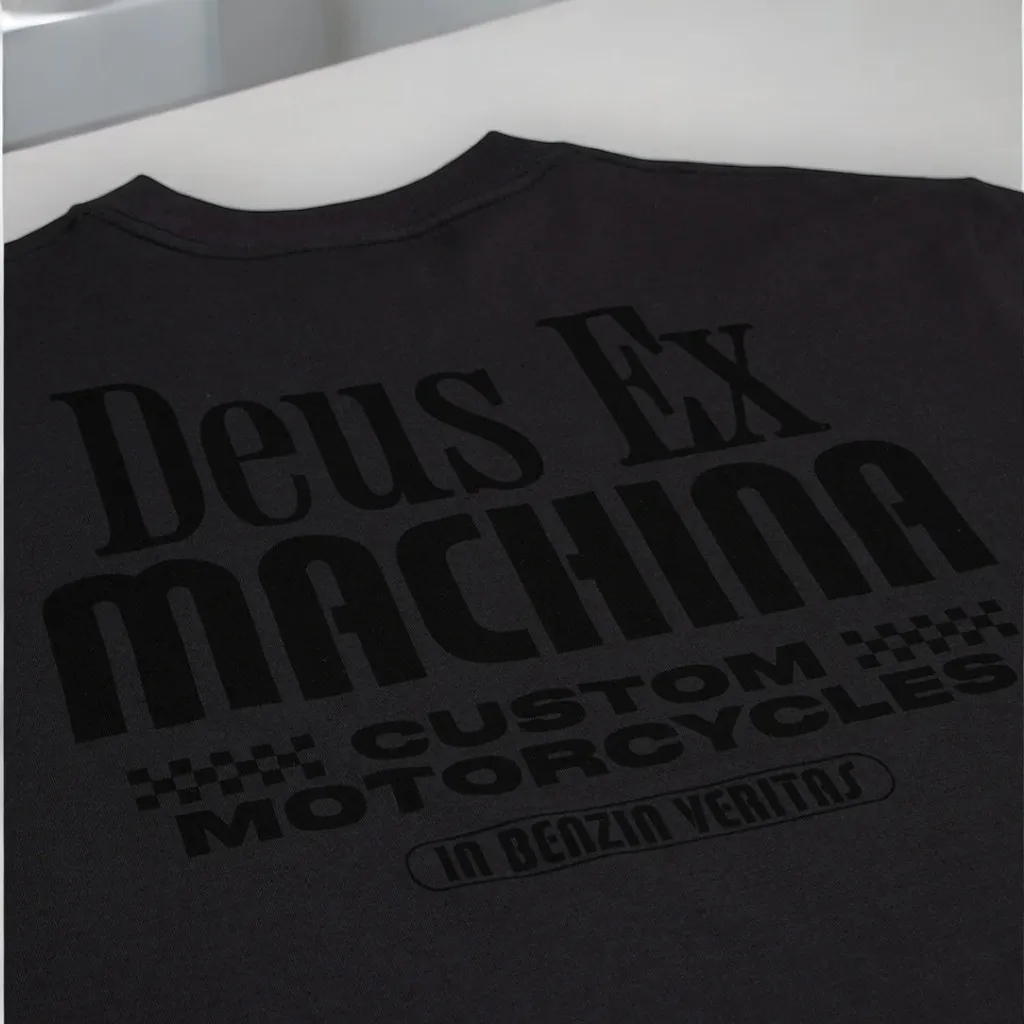 Deus Ex Machina – Camiseta Partisan anthracite