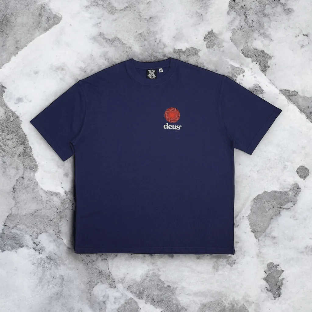 Deus Ex Machina – Camiseta Strata patriot blue