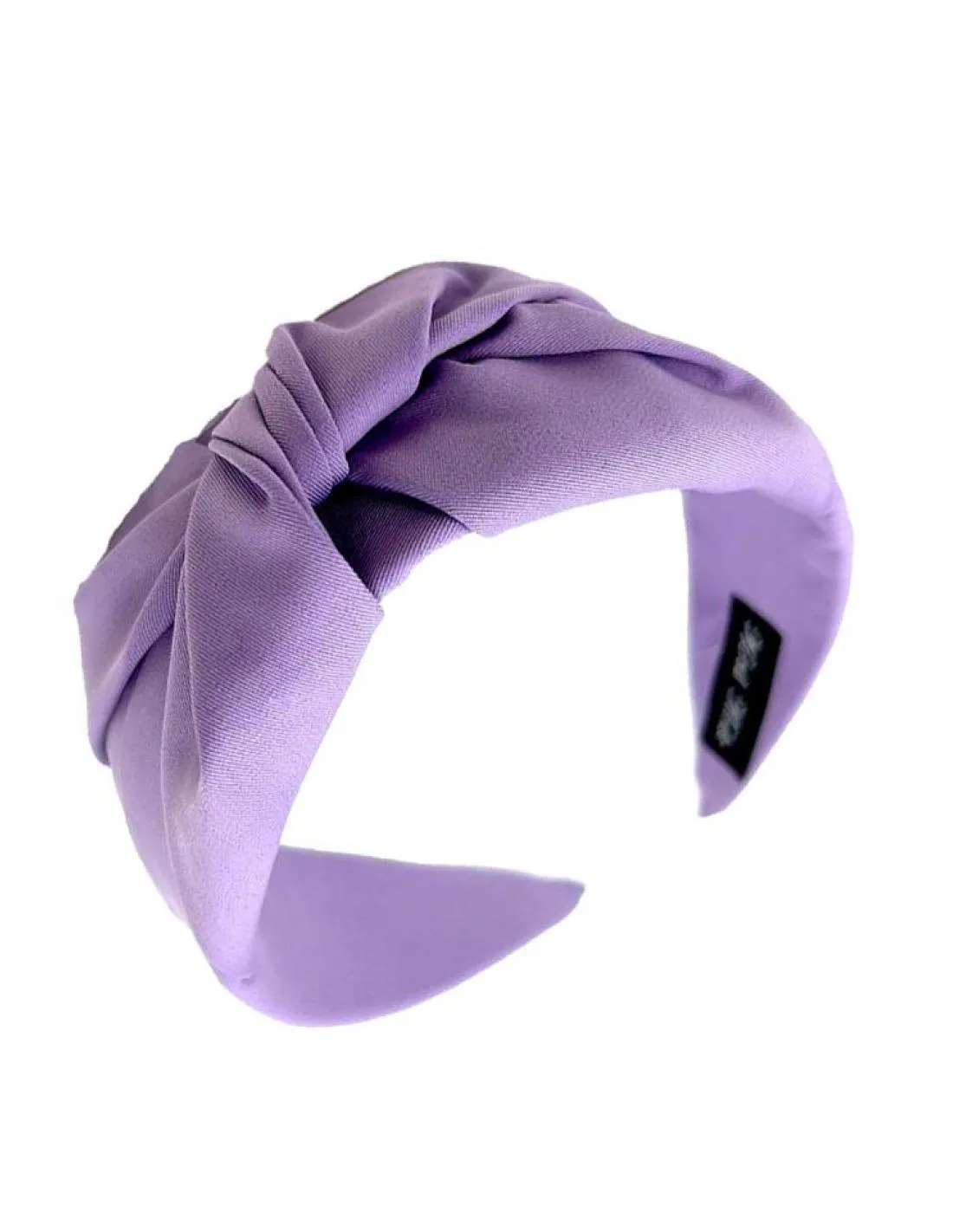 DIADEMAS MUJER DE FIESTA LILAS PARA BODA CON NUDO