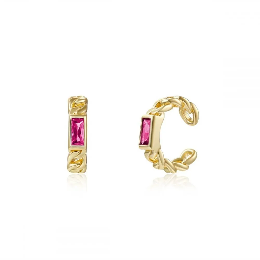 Ear Cuff Baris Rubi Oro