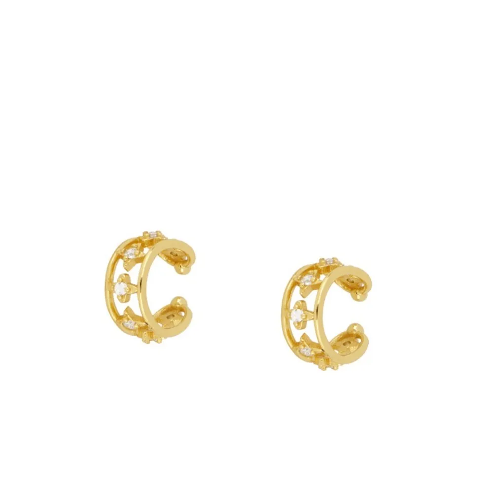 Ear Cuff Estrellas Oro