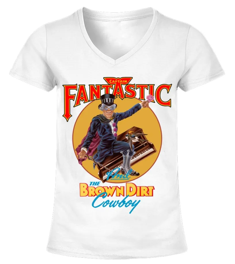 Elton John WT 003 Camiseta cuello pico Mujer