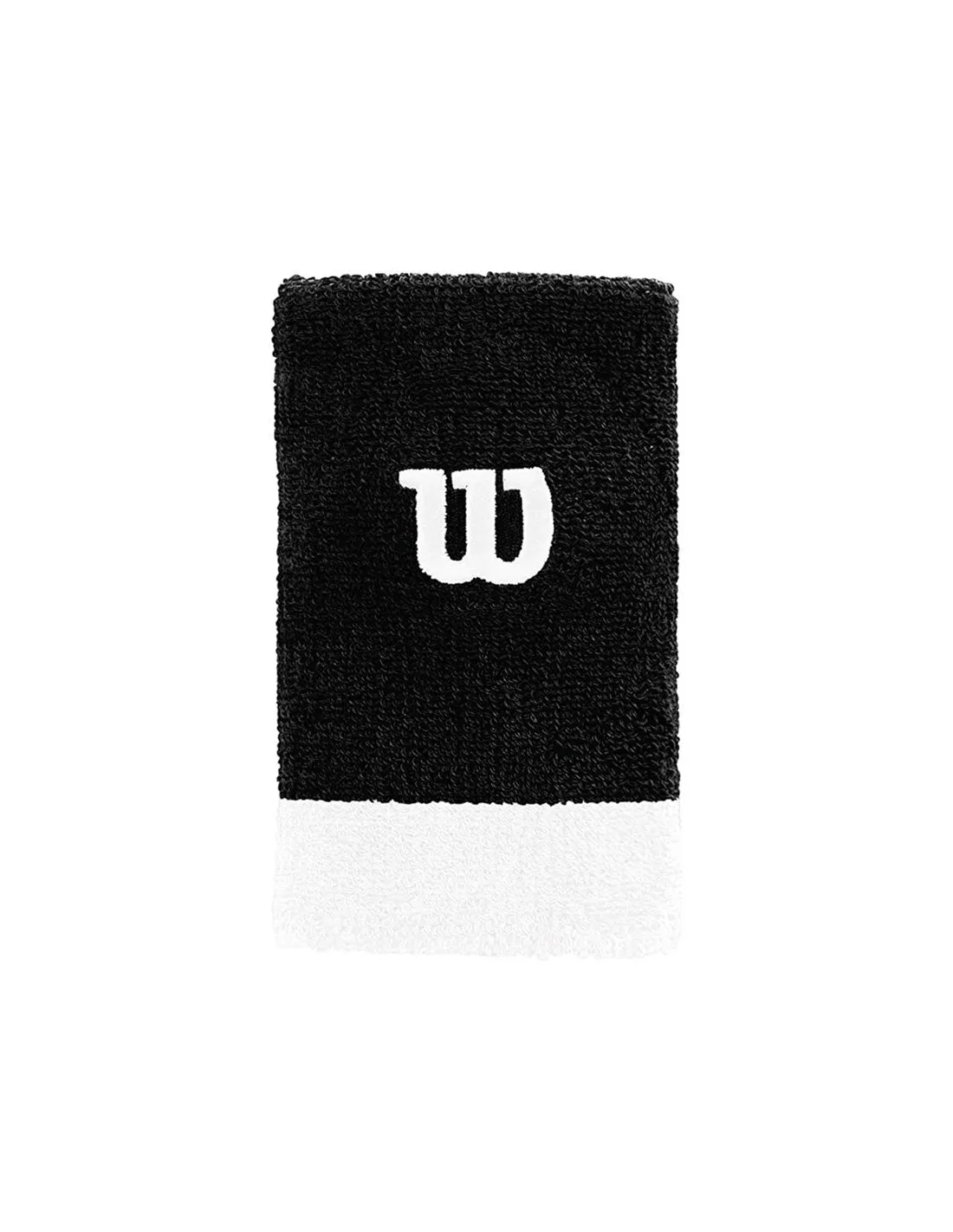 EXTRA WIDE W WRISTBAND BK/WH/WH OSFA