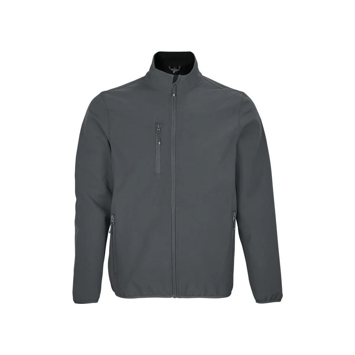 FALCONCHAQUETA SOFTSHELL CON CREMALLERA PARA HOMBRE GRIS