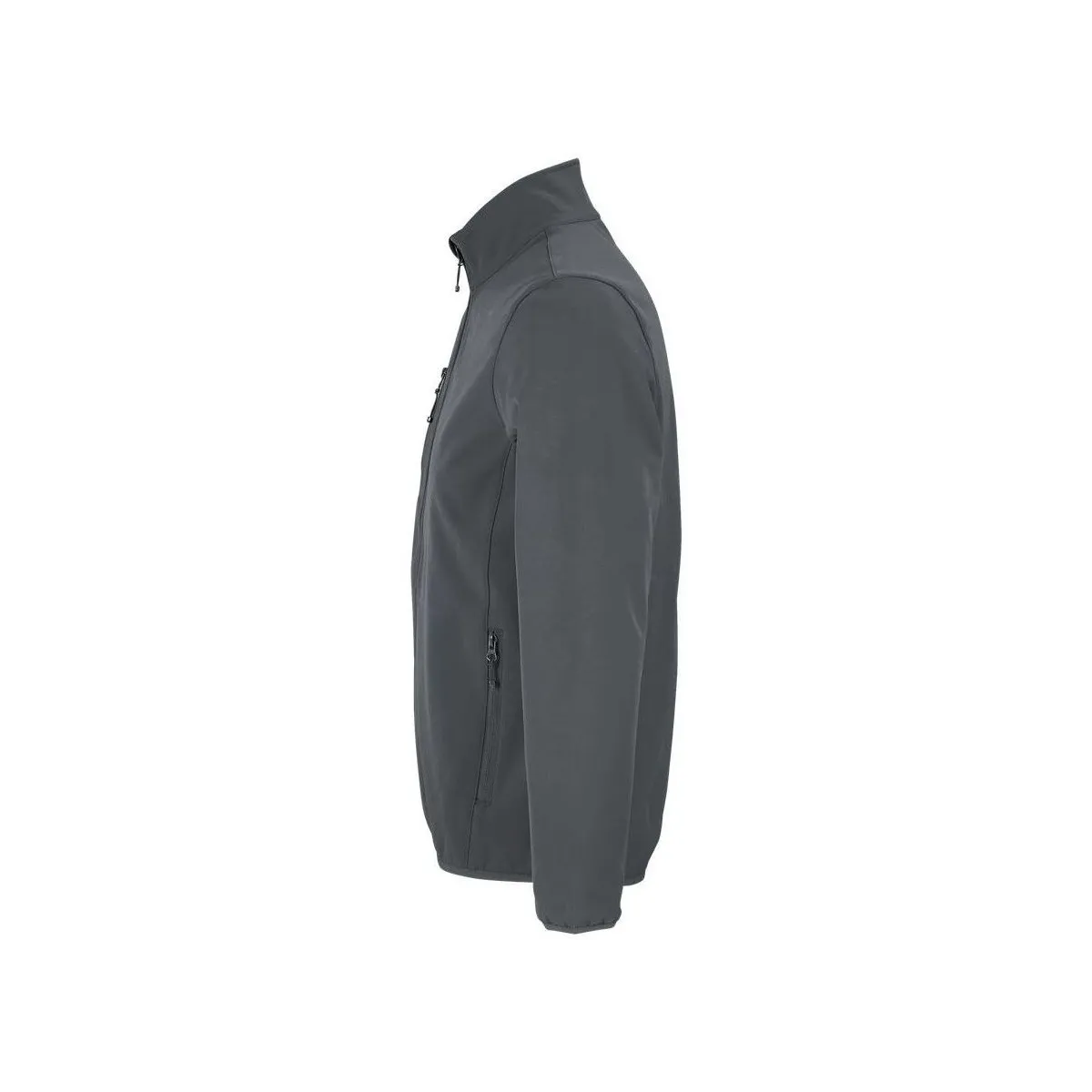 FALCONCHAQUETA SOFTSHELL CON CREMALLERA PARA HOMBRE GRIS