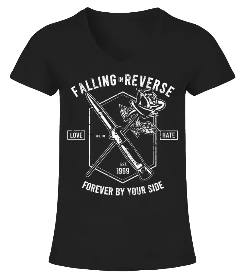 Falling In Reverse Camiseta cuello pico Mujer