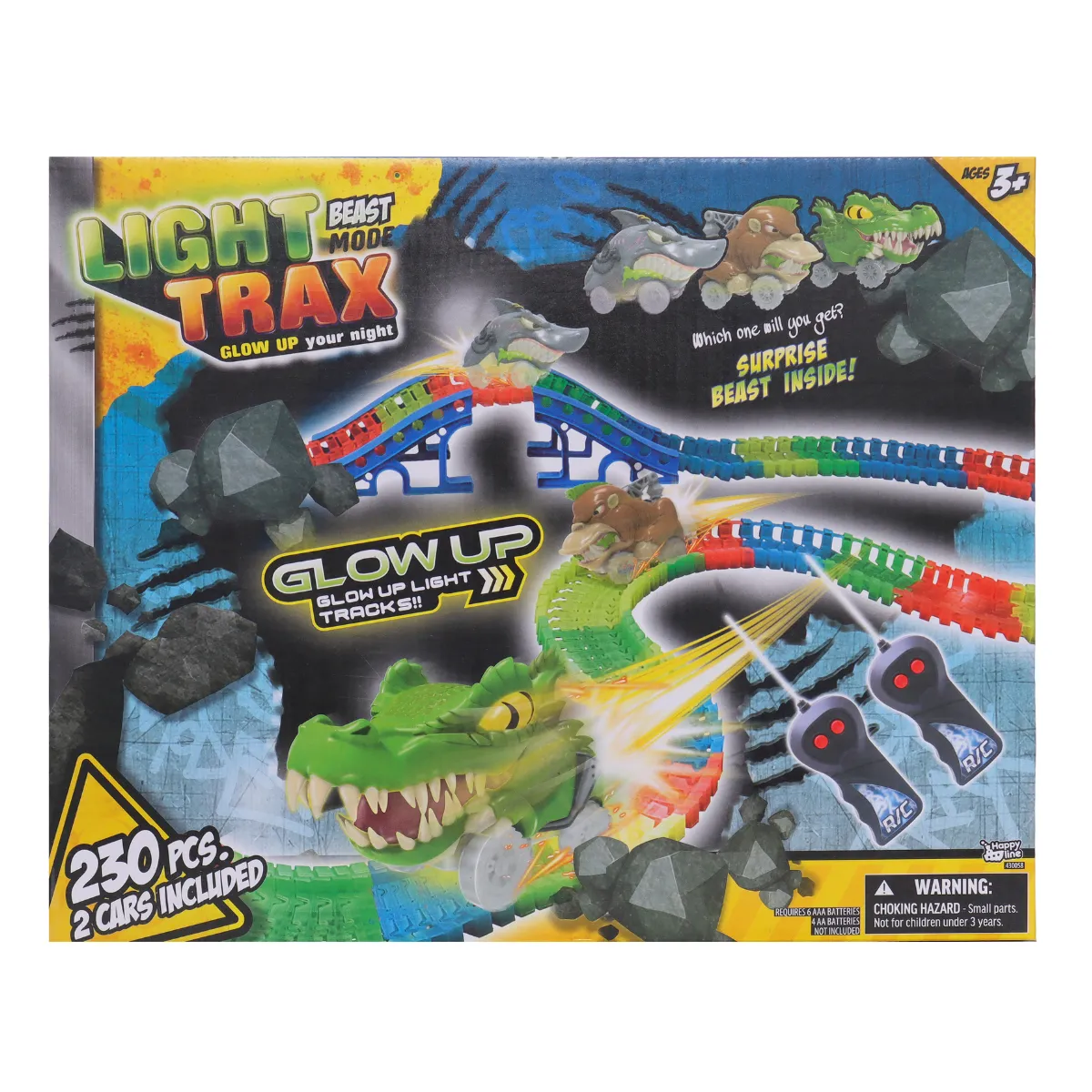 Glow Up Light Tracks Beast Mode 230pzs