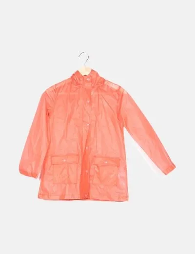 Gocco Chubasquero impermeable naranja