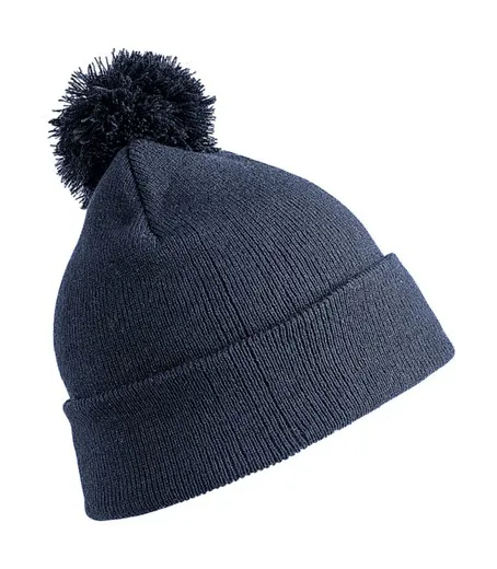 Gorro con pompón niño