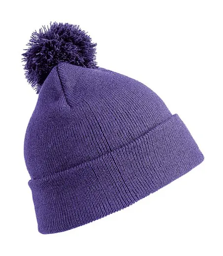Gorro con pompón niño