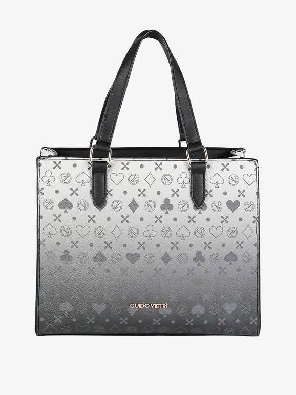 Guido Vietri Bolso de mujer rígido con estampados.