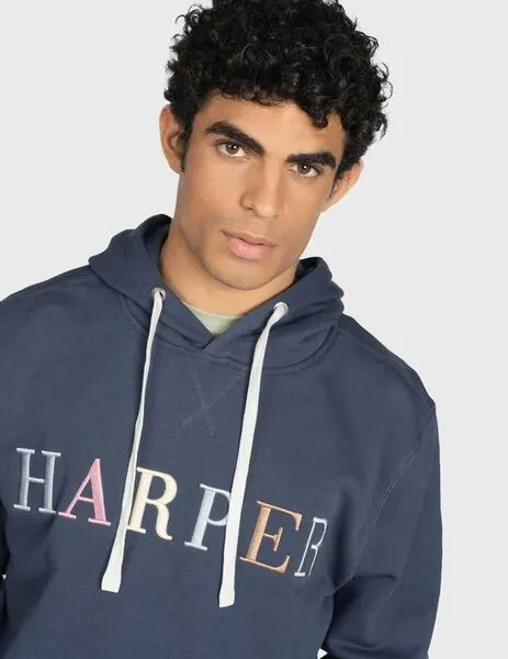 Harper & Neyer Sudadera Yacht marino con capucha para hombre