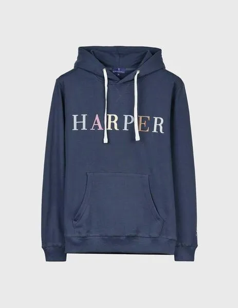 Harper & Neyer Sudadera Yacht marino con capucha para hombre