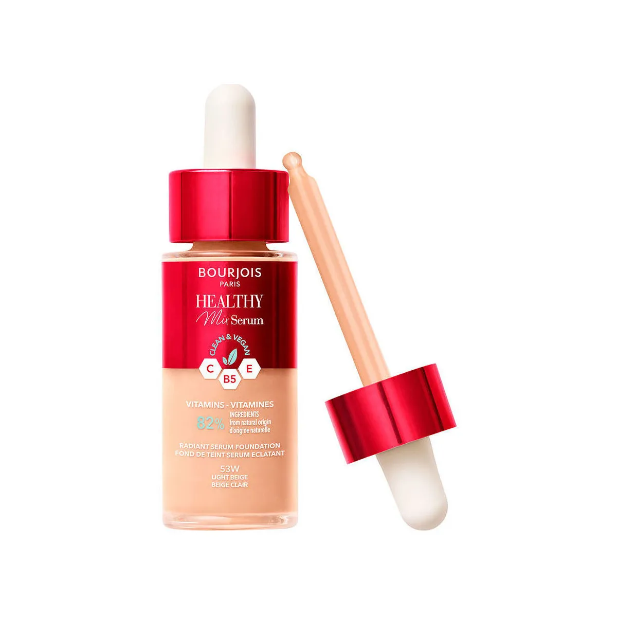 HEALTHY MIX SERUM FOUNDATION BASE DE MAQUILLAJE 53WLIGHT BEIG