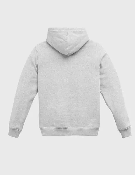 Herschel Basic Hoodie Sudadera gris con capucha para hombre