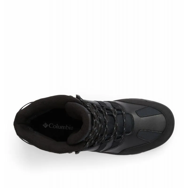 Hombres Columbia Snowtrekker (Negro, Grafito) botas de nieve