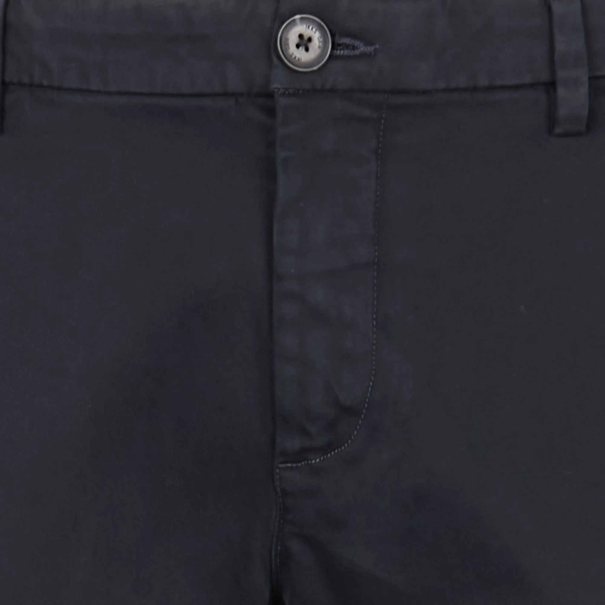 IKKS Pantalón chino slim fit de algodón elástico en azul