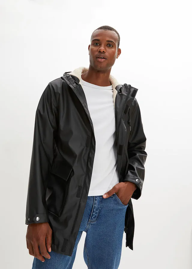 Impermeable Negro